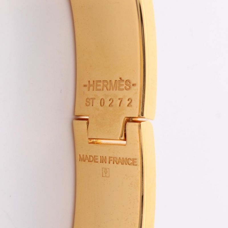 Hermes Bangle Click PM Gold Pink