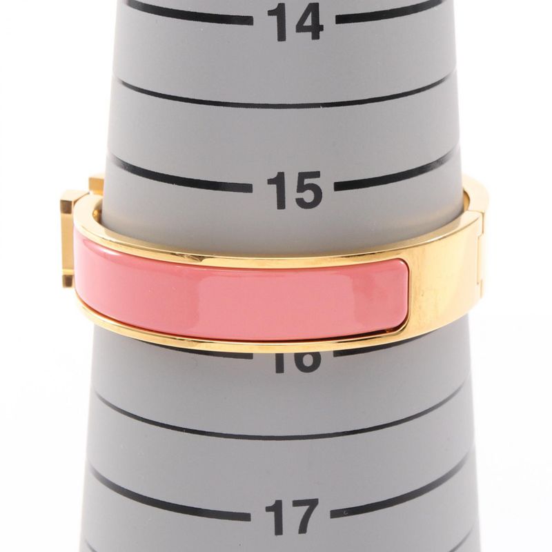 Hermes Bangle Click PM Gold Pink