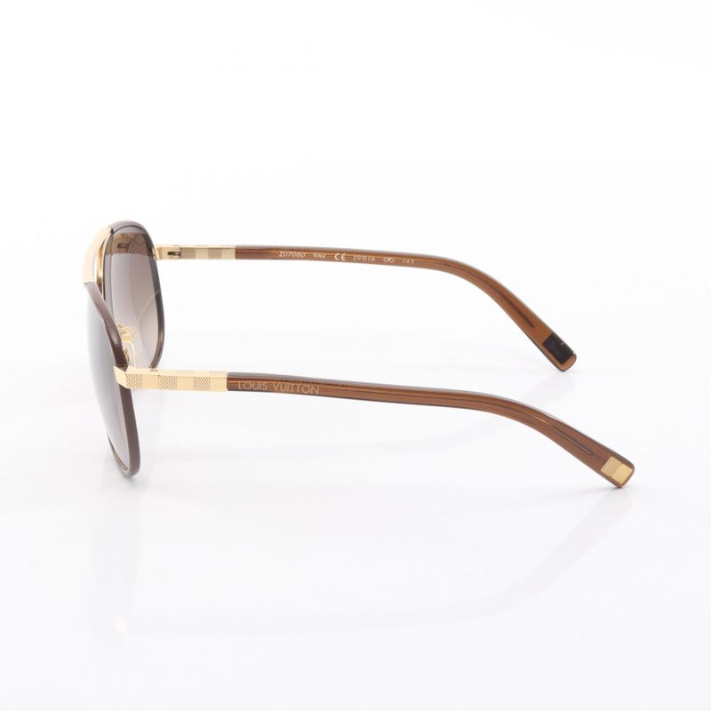 Louis Vuitton Sunglasses Attraction Pilot Brown