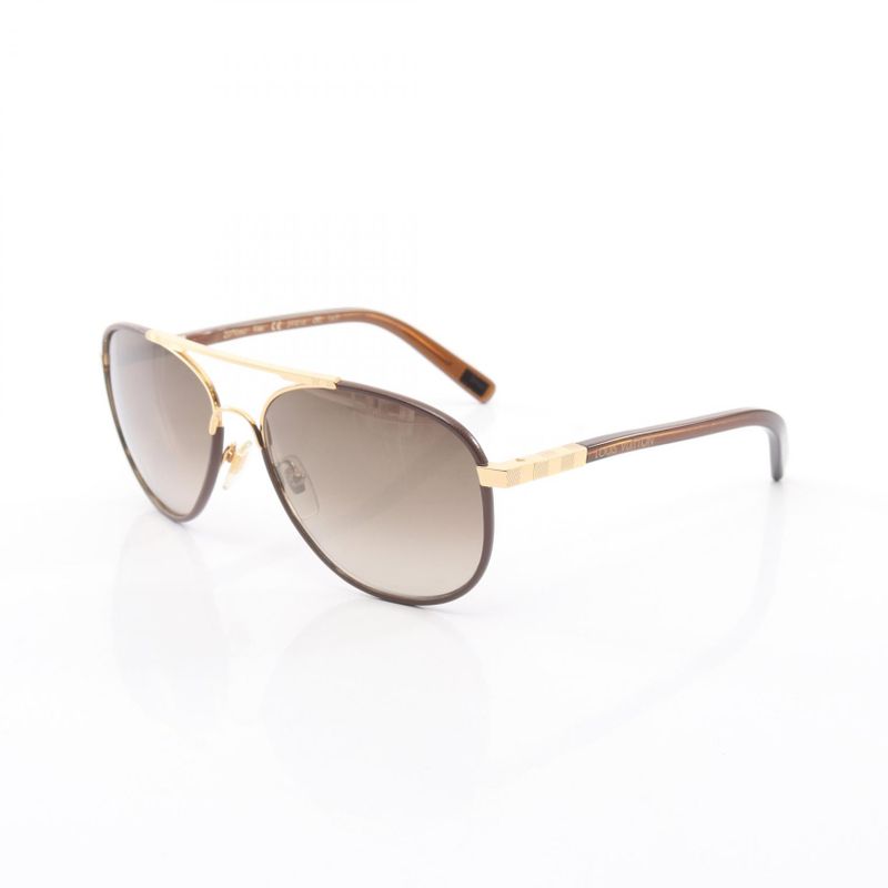 Louis Vuitton Sunglasses Attraction Pilot Brown