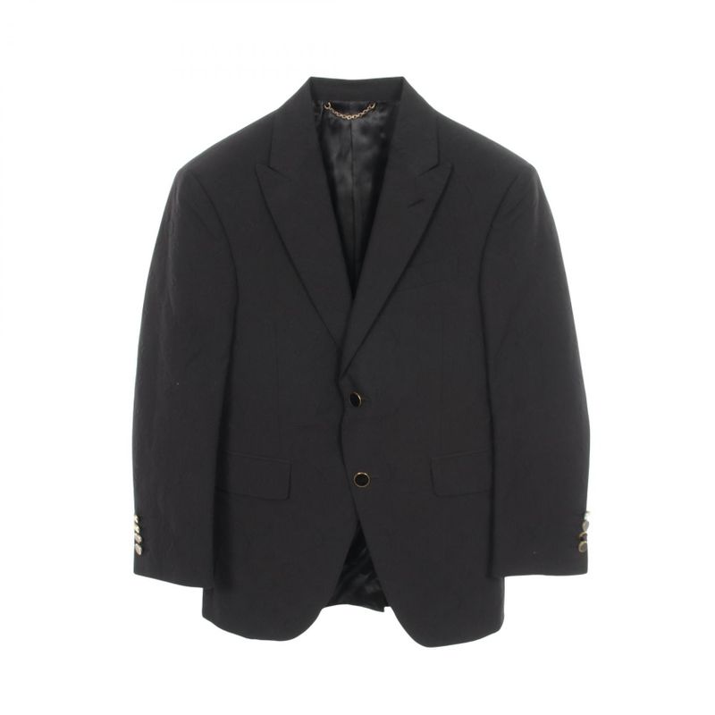 Louis Vuitton Tailored Jacket Monogram Embossed