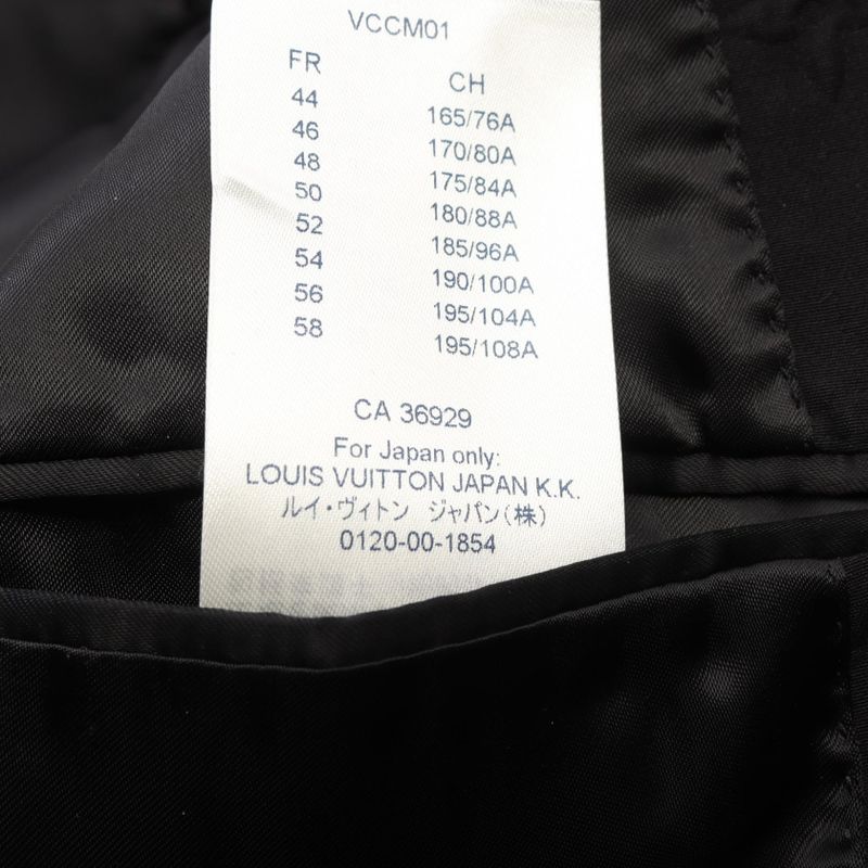 Louis Vuitton Tailored Jacket Monogram Embossed
