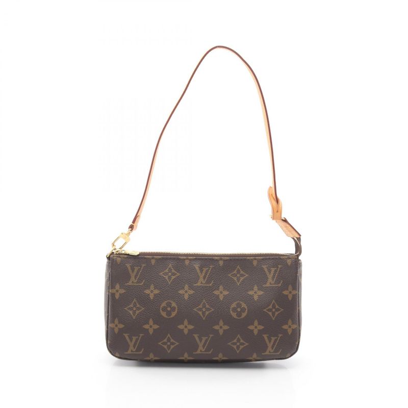 Louis Vuitton Handbag Pochette Canvas Leather