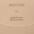 Hermes Sandals Antigua Leather Beige Black