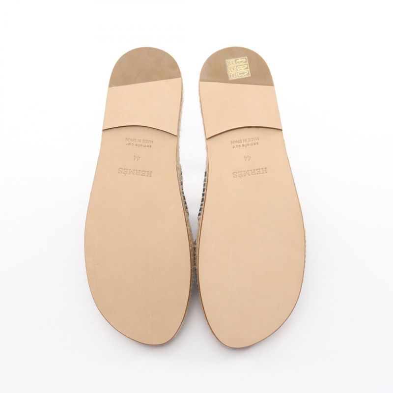 Hermes Sandals Antigua Beige Navy