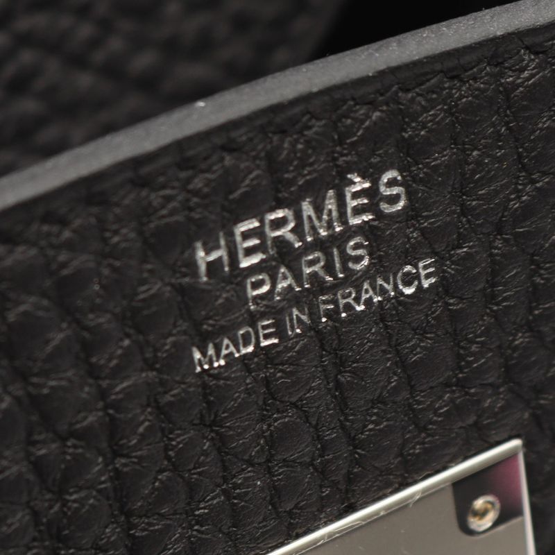Hermes Handbag Birkin 30 Black