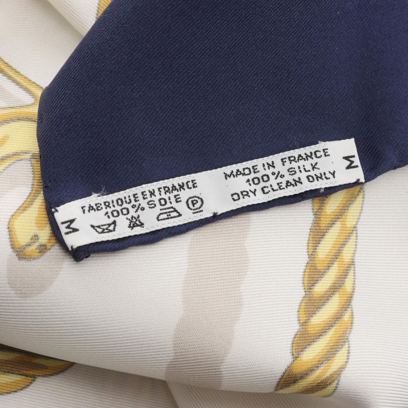 Hermes Scarf Carre 90 les Cavaliers D'Or Silk