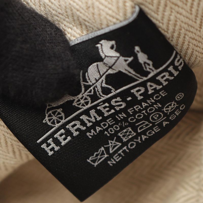 Hermes Handbag Brid-a-brac PM Blue Marine Canvas Bric-a-Brac Marine Green
