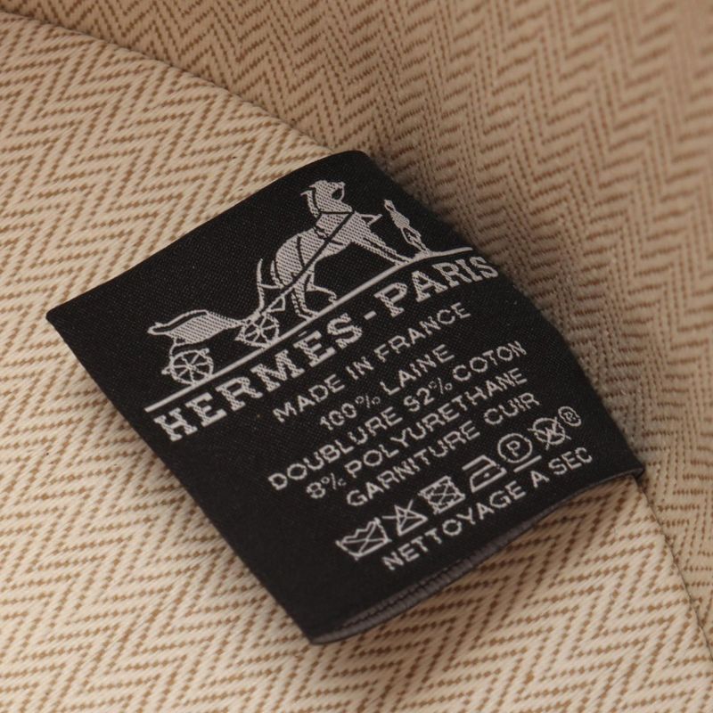 Hermes Handbag Basket Sherwood PM Orange Camel