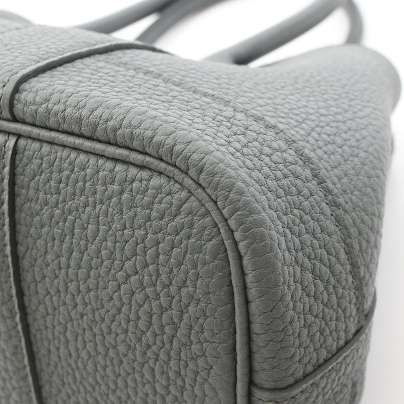 Hermes Handbag Neo Garden 23 Vera Mande Leather Veil Amand Green