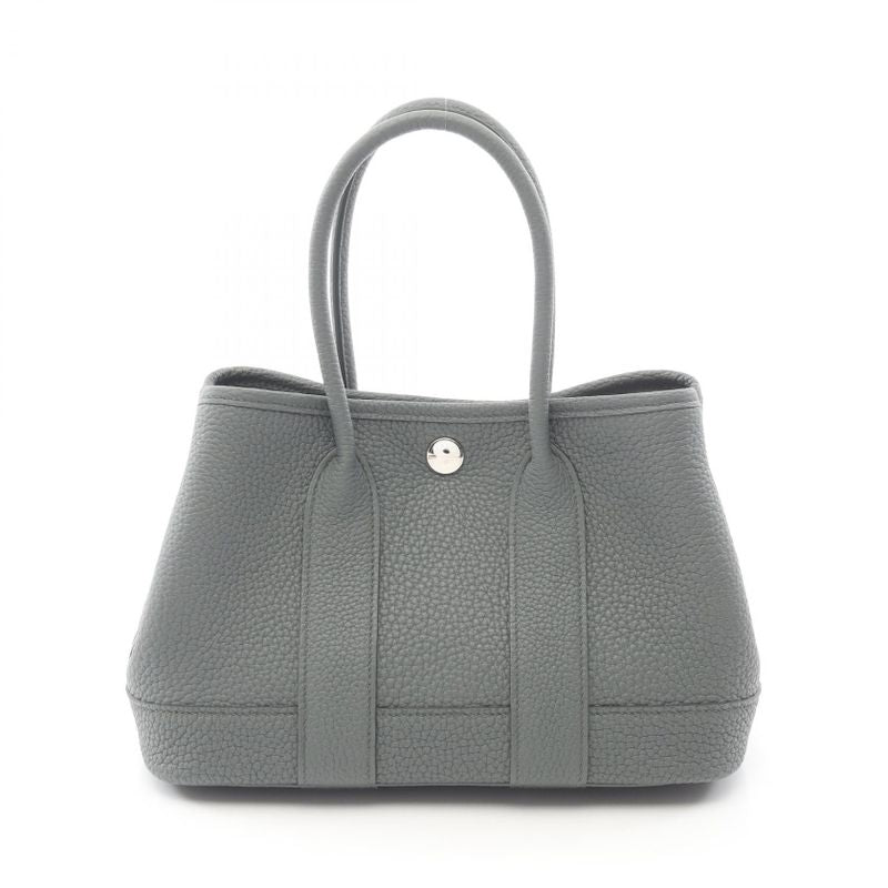 Hermes Handbag Neo Garden 23 Vera Mande Leather Veil Amand Green