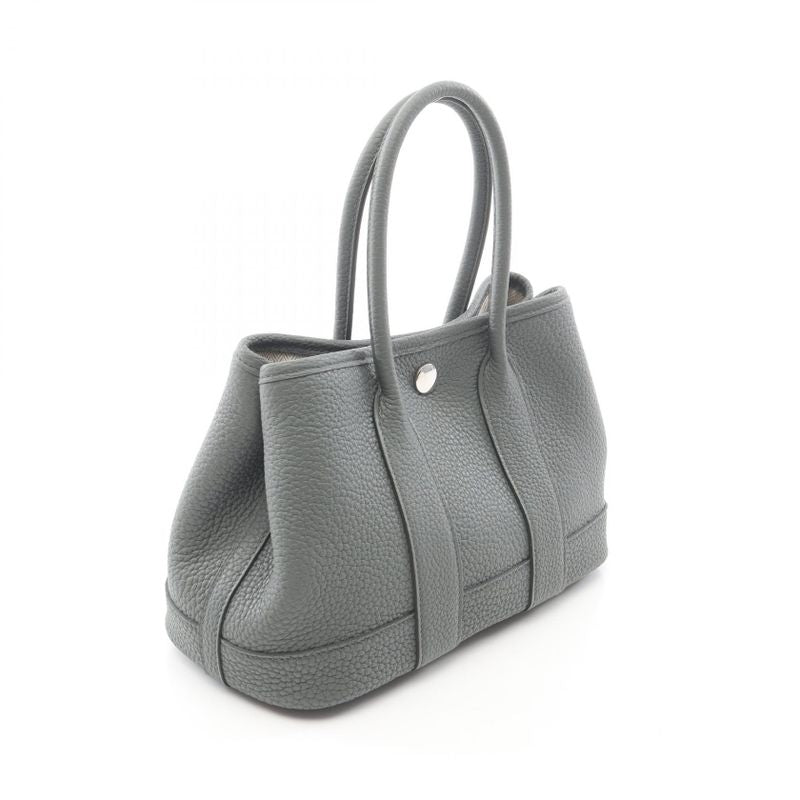 Hermes Handbag Neo Garden 23 Vera Mande Leather Veil Amand Green