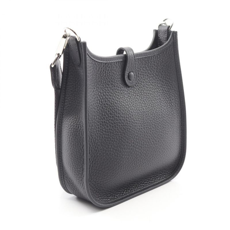 Hermes Shoulder Bag Evelyne TPM Amazon Canvas Leather TPM Canvas Navy