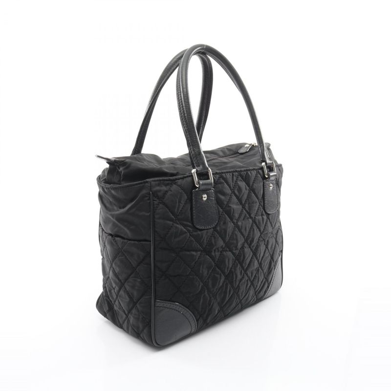 Chanel Tote Paris New York Klein Black Nylon Leather