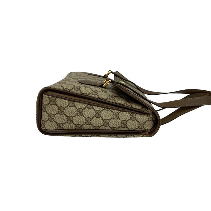 Gucci Vintage GG Logo Pattern Leather