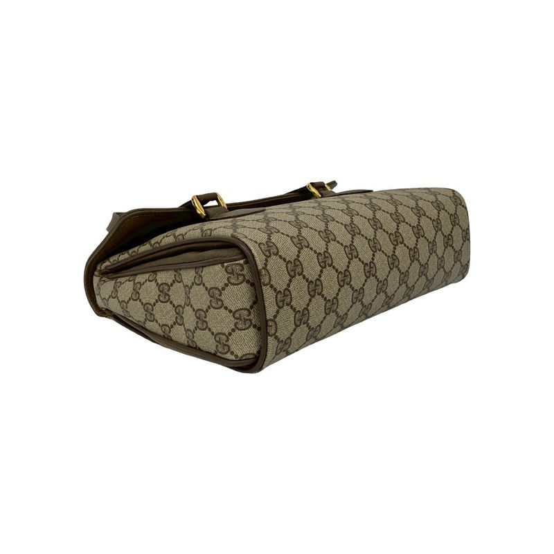Gucci Vintage GG Logo Pattern Leather