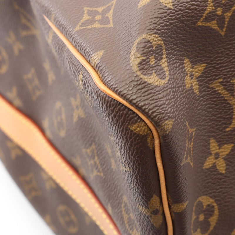 Louis Vuitton Boston Bag Keepall Bandouliere 50 Canvas Leather