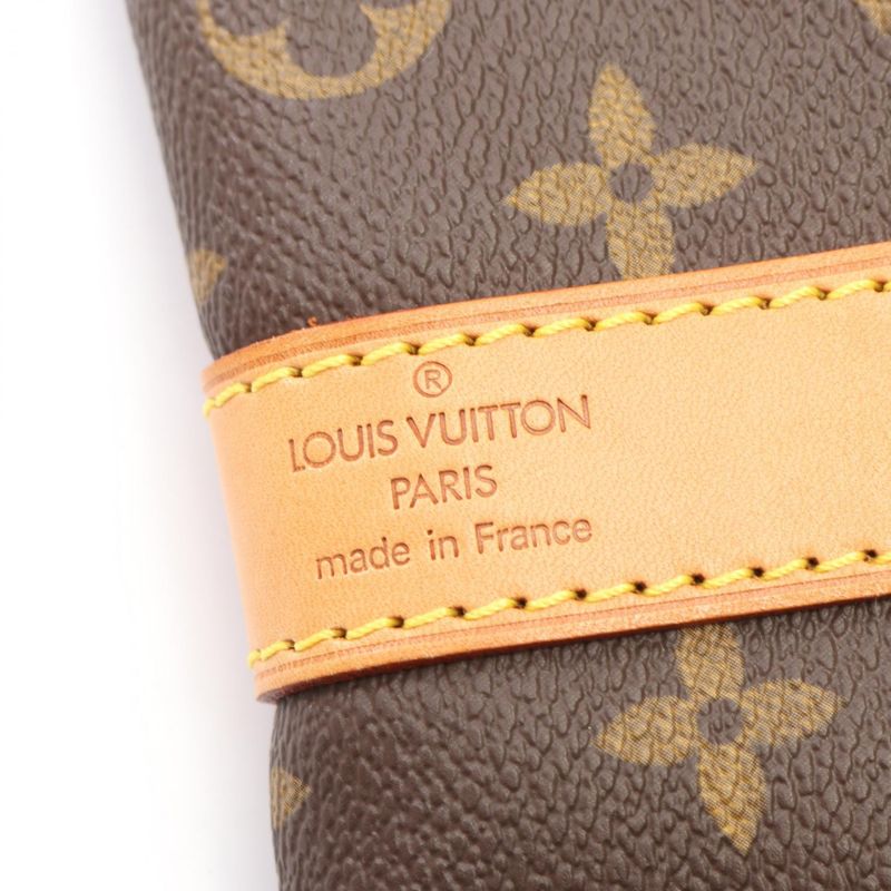 Louis Vuitton Boston Bag Keepall Bandouliere 50 Canvas Leather