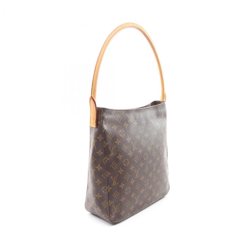 Louis Vuitton Shoulder Bag Looping GM Canvas Leather