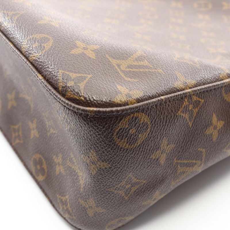 Louis Vuitton Shoulder Bag Looping GM Canvas Leather