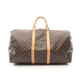 Louis Vuitton Boston Bag Keepall Bandouliere 55 Canvas Leather
