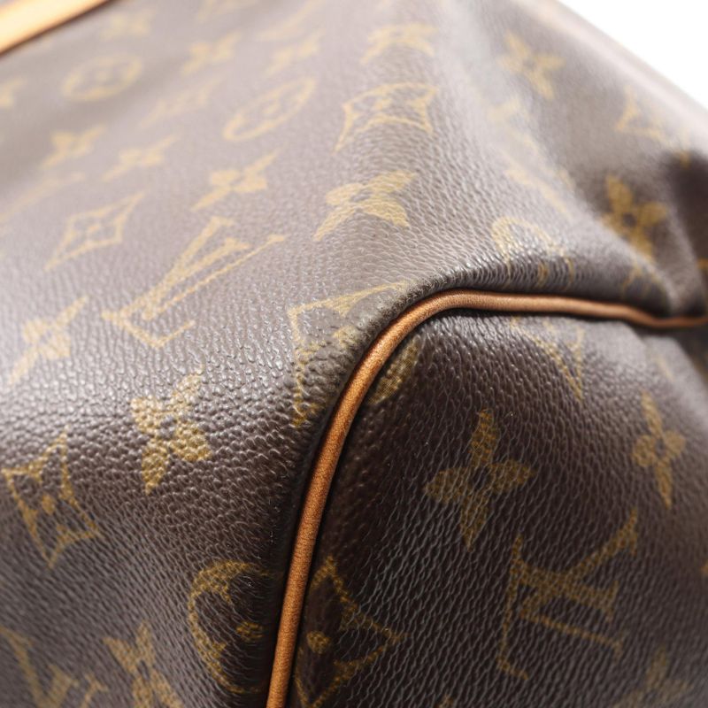 Louis Vuitton Boston Bag Keepall Bandouliere 55 Canvas Leather