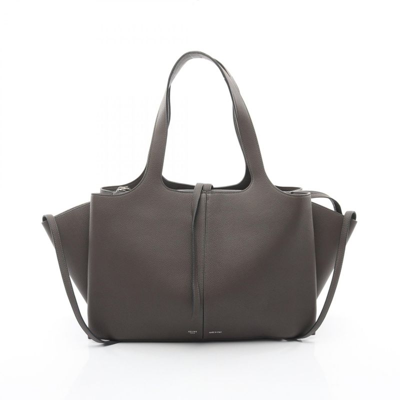 Celine Tote Trifold Chaco Legre Leather