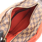 Louis Vuitton Shoulder Bag Naviglio Canvas Leather Ebene Brown