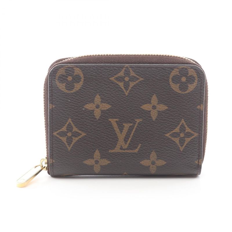 Louis Vuitton Coin Case Zippy Purse Canvas