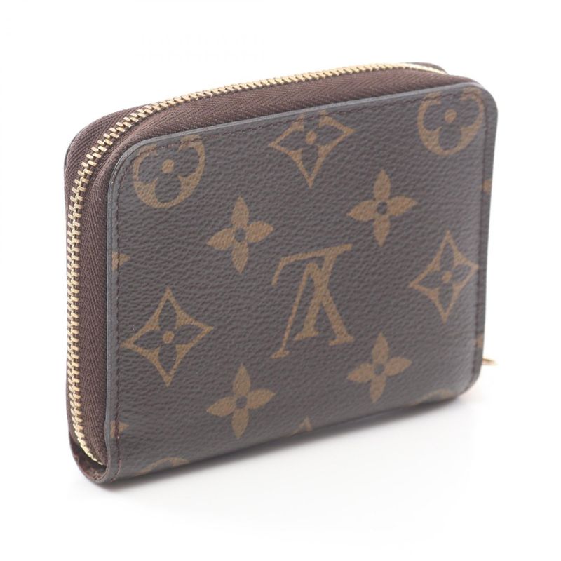 Louis Vuitton Coin Case Zippy Purse Canvas