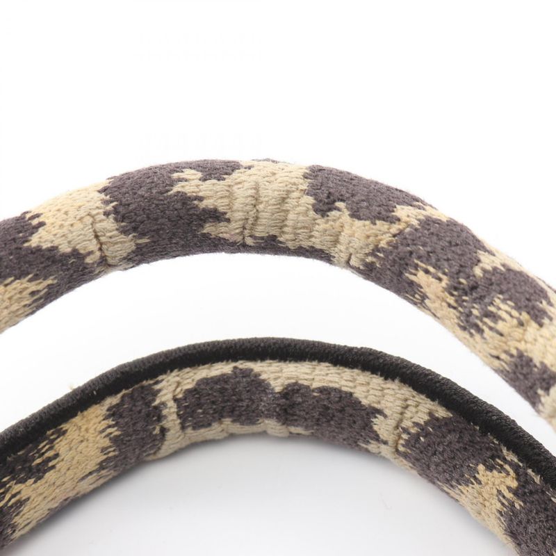 Dior Tote Book Beige Black Leopard Canvas