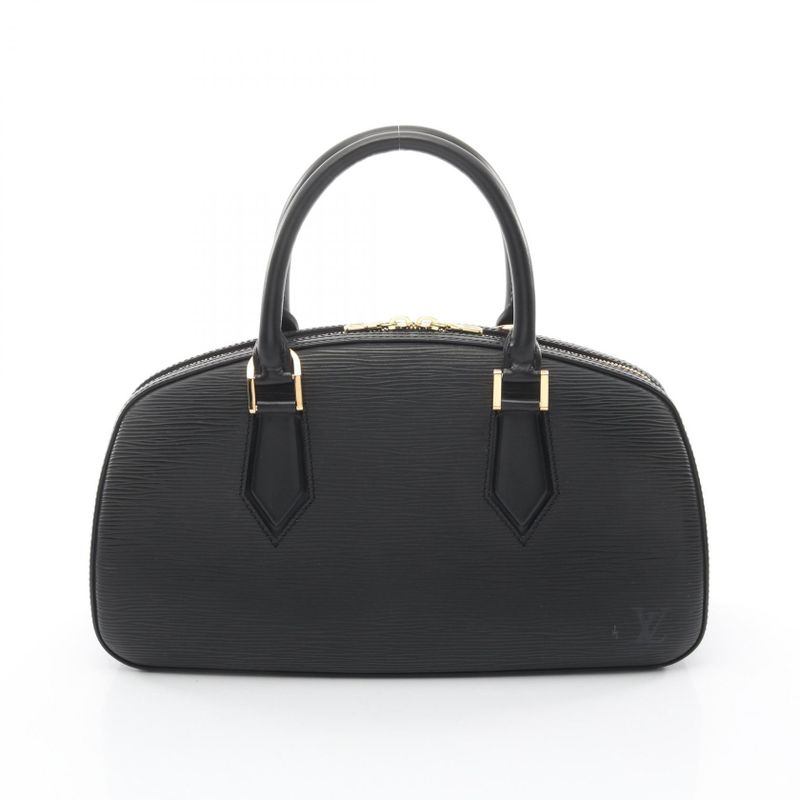 Louis Vuitton Handbag Jasmine Noir Black Leather
