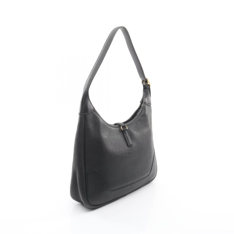 Hermes Shoulder Bag Trim 31 Black Leather