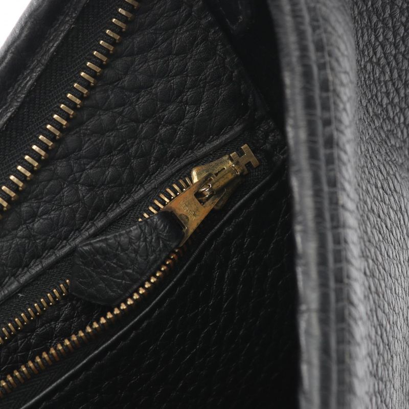 Hermes Shoulder Bag Trim 31 Black Leather