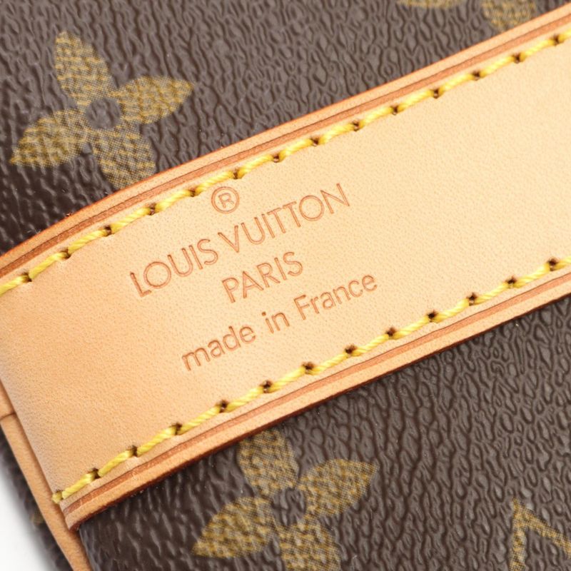 Louis Vuitton Boston Bag Keepall Bandouliere 55 Canvas Leather