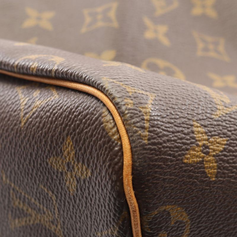 Louis Vuitton Boston Bag Keepall 55 Canvas Leather