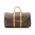 Louis Vuitton Boston Bag Keepall 55 Canvas Leather