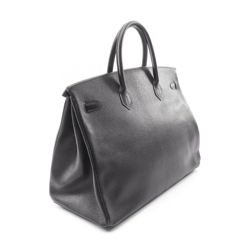 Hermes Handbag Birkin 40 Black Leather