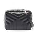 Saint Laurent Paris Shoulder Bag Lou Black Leather Lou Chain