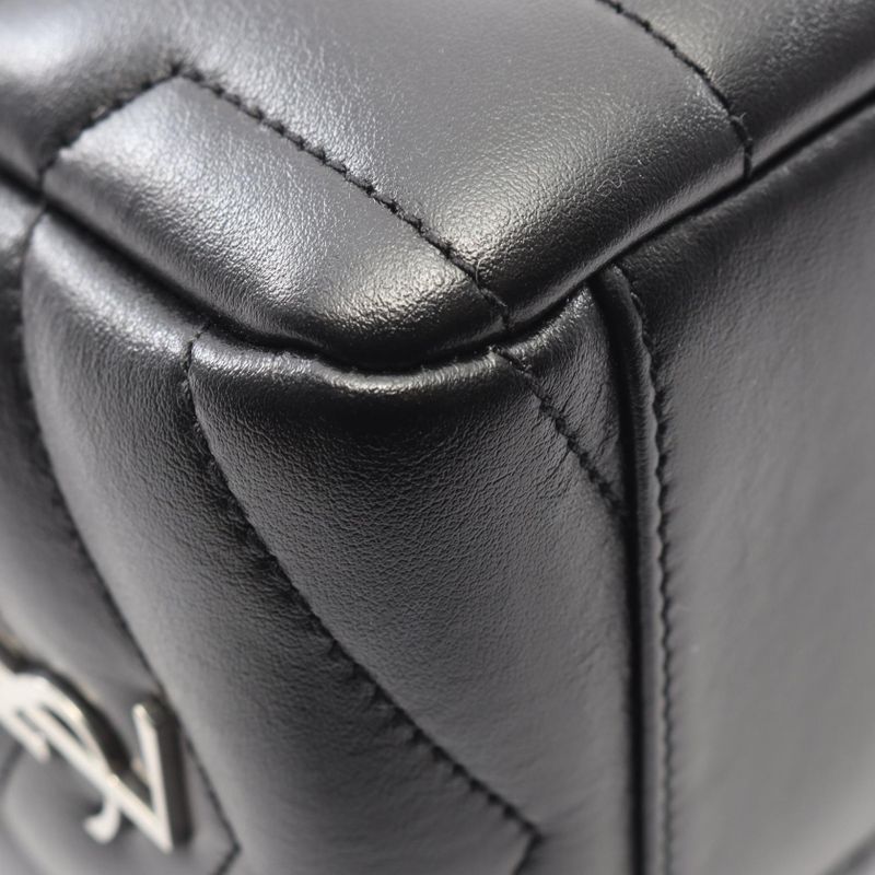 Saint Laurent Paris Shoulder Bag Lou Black Leather Lou Chain