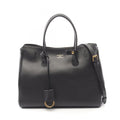 Balenciaga Handbag Hampton Small Carryall Bag Black Leather