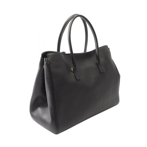 Balenciaga Handbag Hampton Small Carryall Bag Black Leather