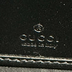 Gucci Wallet GG Emboss Zip Around Leather Black