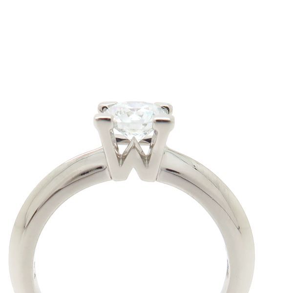 Harry Winston Diamond Vs2 EX Ring HW Logo