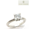 Harry Winston Diamond Vs2 EX Ring HW Logo