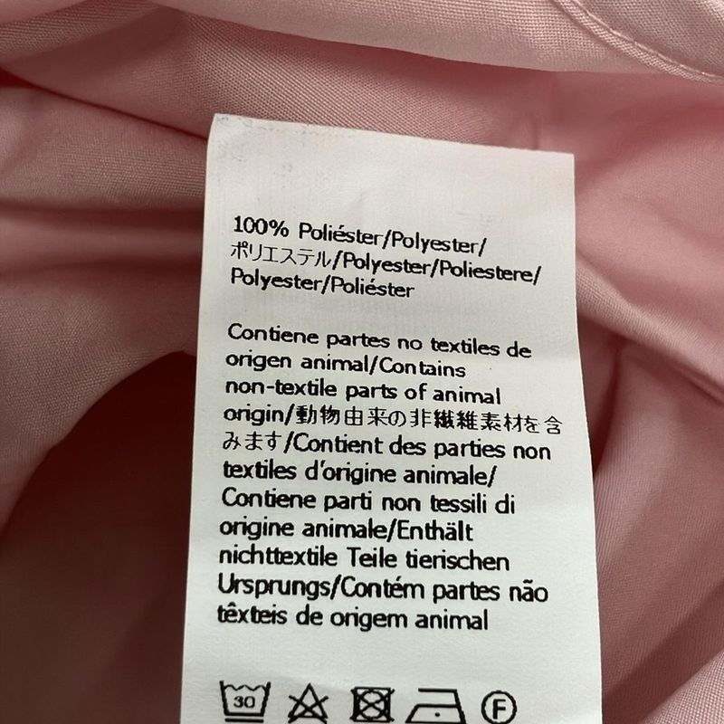 Loewe Long Sleeve Shirt Blouse 32 XS Light Pink Soft