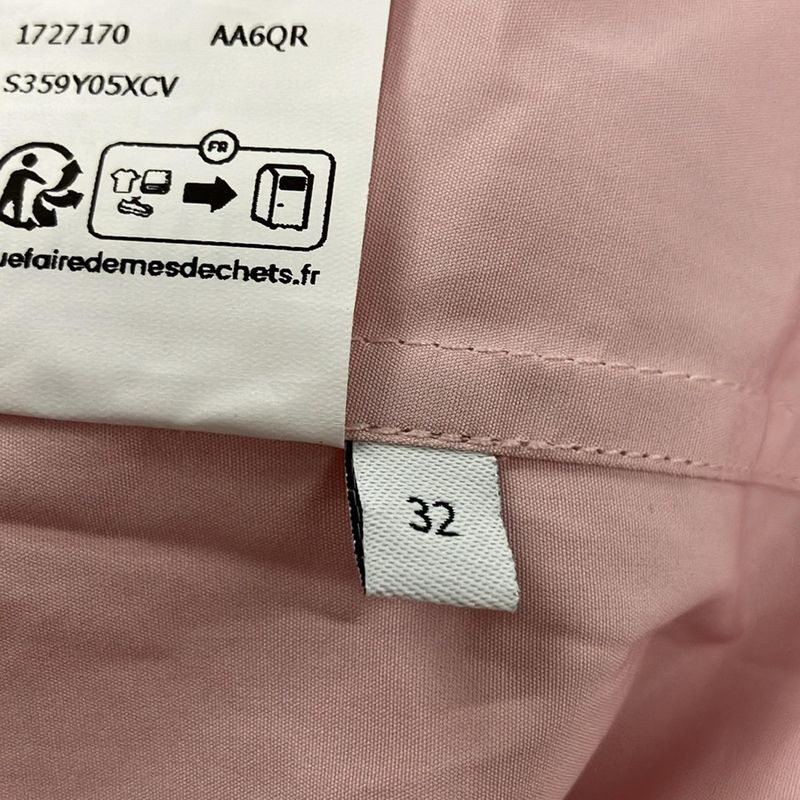 Loewe Long Sleeve Shirt Blouse 32 XS Light Pink Soft