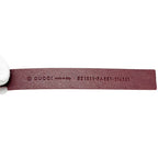 Gucci Charm GG Emblem Panda Beige Red