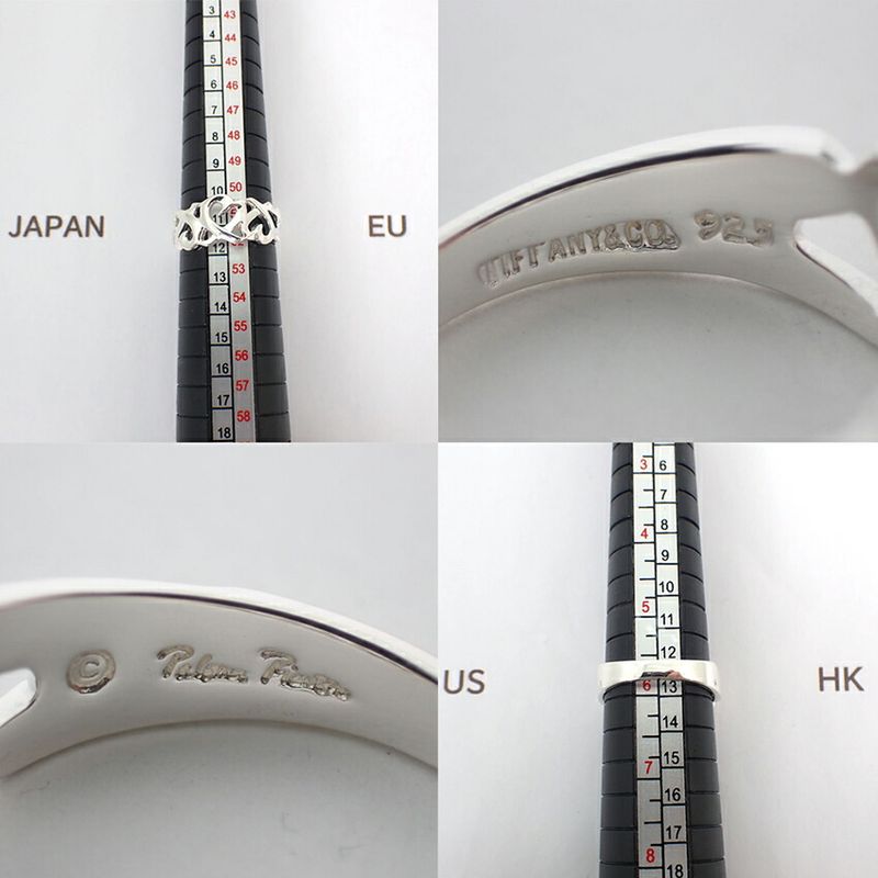 Tiffany & Co 925 Triple Loving Ring
