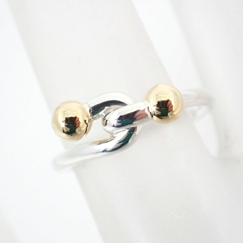 Tiffany & Co 925 750 Love Knot Ring